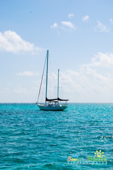 Sailing Ambergris Caye Catamaran Belize Caribbean-2