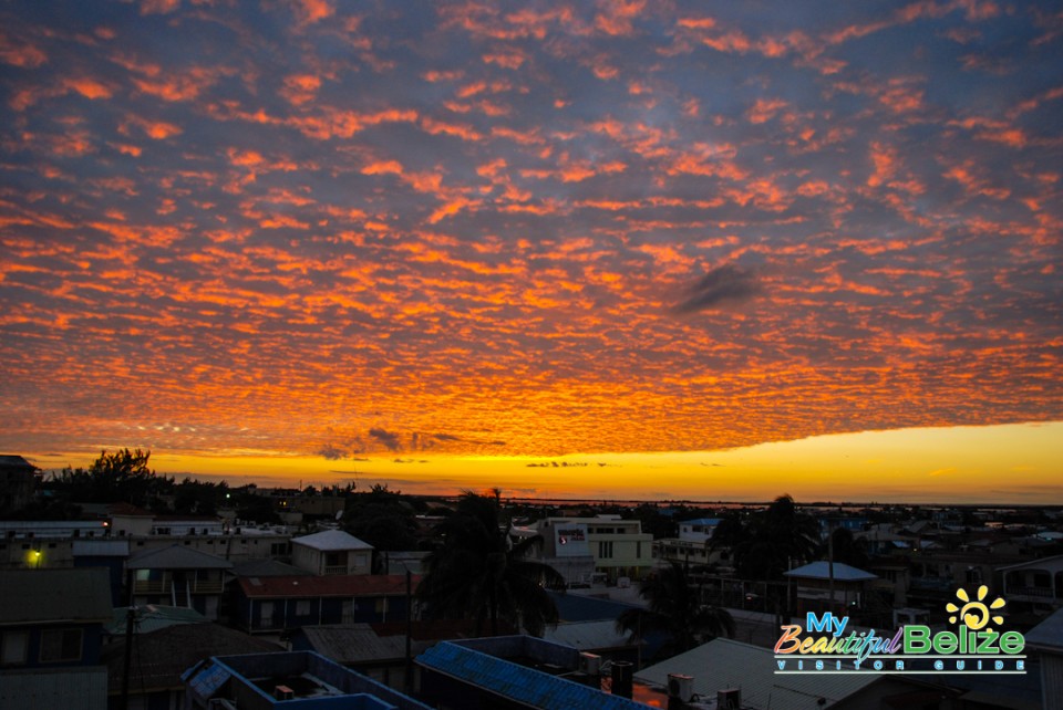 Sunsets on Ambergris Caye-5