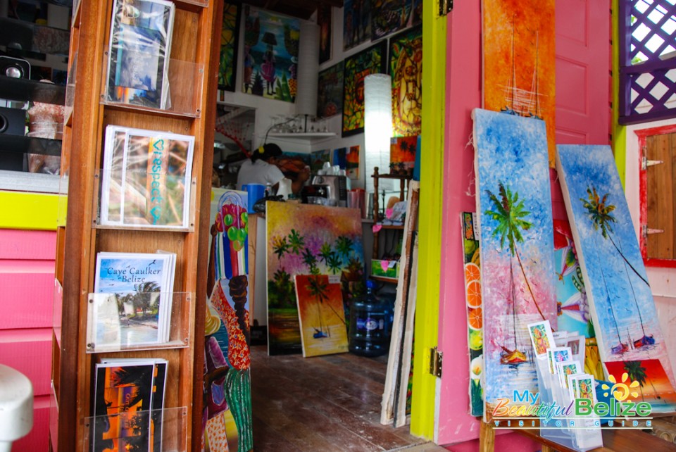 Caribbean Colors Art Cafe Caye Caulker-3