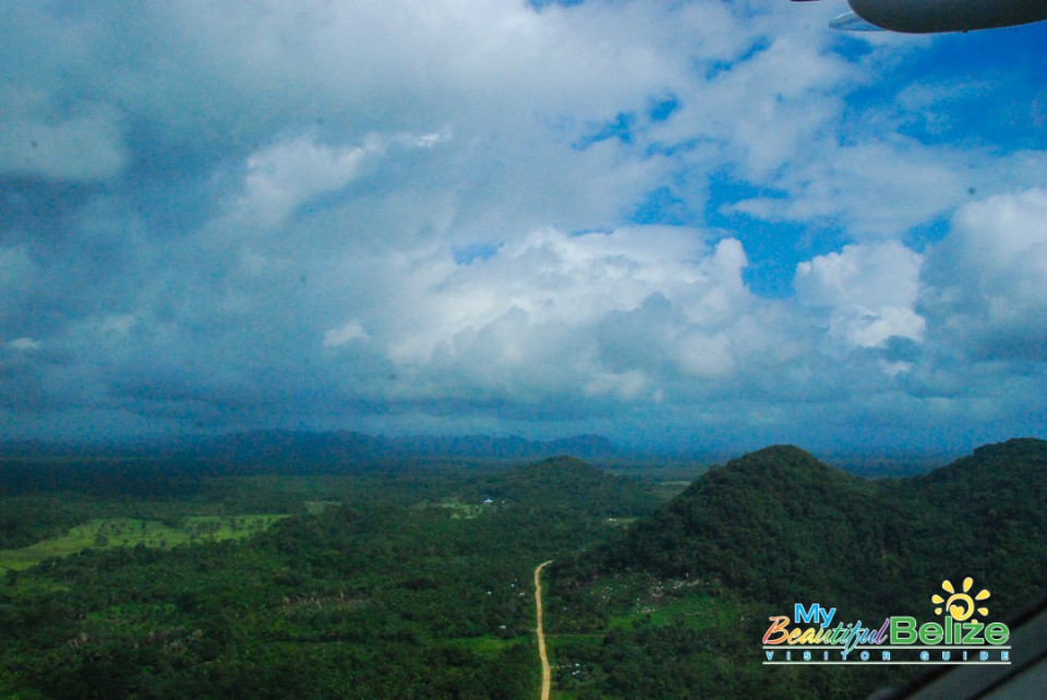 Tropic Air Flight Mountains Cayes Air View-12