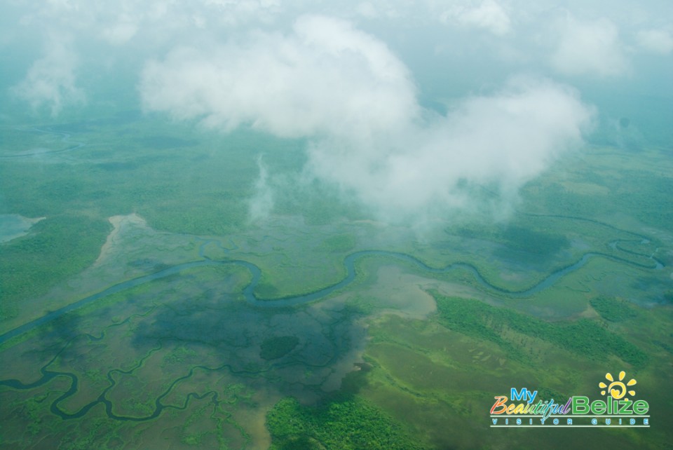 Tropic Air Flight Mountains Cayes Air View-18