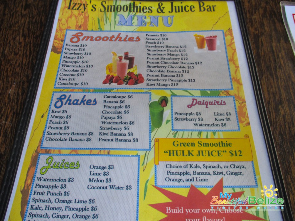 Izzy's Smoothies Green Hulk Juice-1