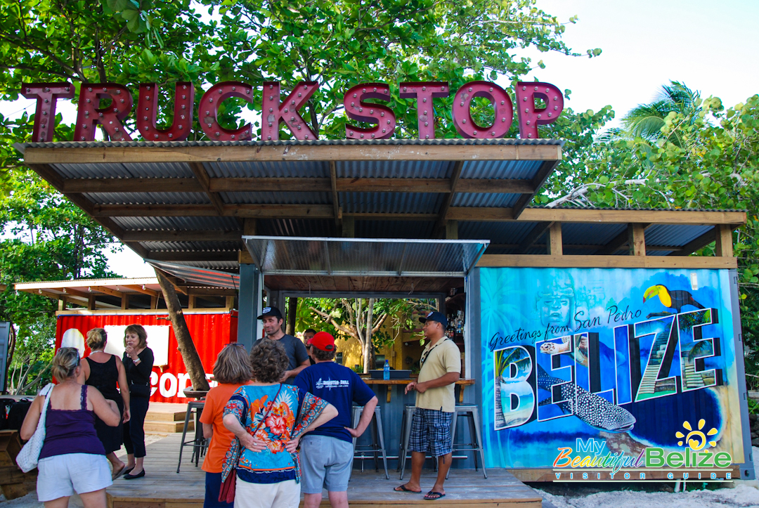 The Truck Stop - Located on Ambergris Caye - First Shipping Container Food  Park in Belize