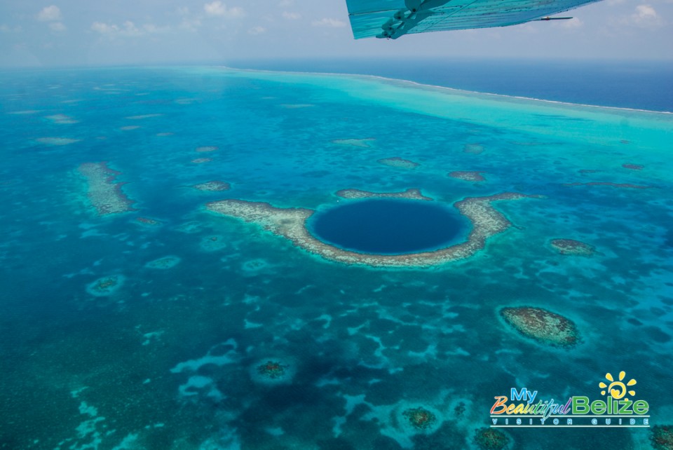 Fly Blue Hole Aerial Tour Tropic Air-6