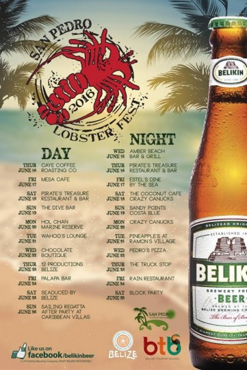 Lobster Fest Calender