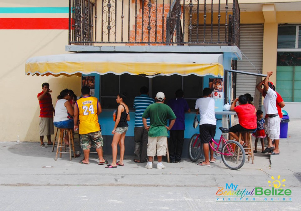 Eating Tacos in Orange Walk-1