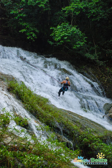 Attempting to master Bocawina Falls - My Beautiful Belize