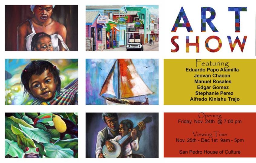 Art Show By Local Belizean Artists - My Beautiful Belize