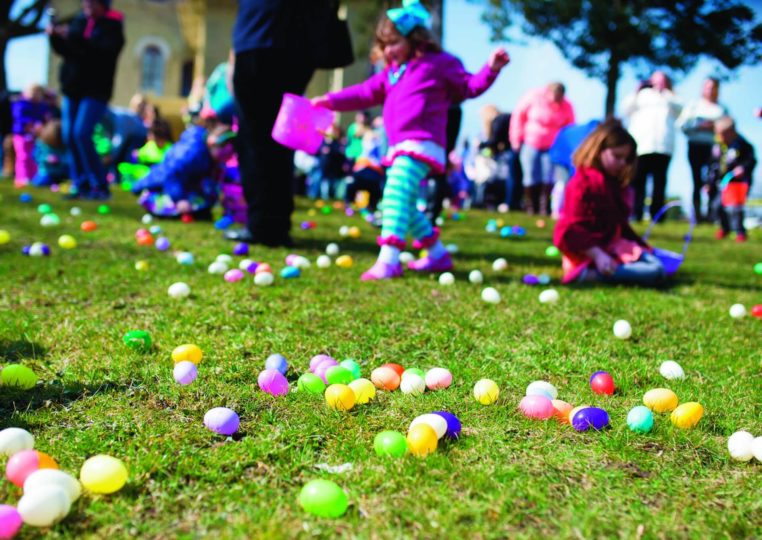 Start Of Easter Egg Hunt